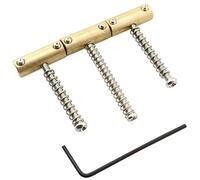 Ensemble de selles en laiton compensées LQ Industrial 10,8 mm pour guitare Telecaster avec clé pour Fender Telele Vintage Guitare électrique