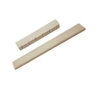 Ensemble de selles et écrous faits à la main pour ukulélé - Optimisation de la résonance des cordes - Texture en acier pour guitare folk acoustique