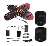 Ensemble de Semelles chauffantes électriques Unisexes, Puce Flexible, Protection Contre Les Chocs, Paire de Semelles chauffantes Rechargeables USB pour Chaussures de Sport