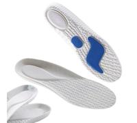 Ensemble de semelles intérieures de sport, paire d'inserts d'absorption des chocs, support de course avec soulagement de la fatigue musculaire, utilisation de chaussures avec style athlétique, accesso