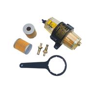 Ensemble de séparateur d'eau d'élément de filtre à carburant de UF-10K UF10K adapté pour Honda et Yamaha(B)