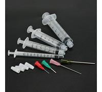 Ensemble de seringues distributrices applicatrices de 1/3/5/10 ml avec aiguilles et capuchons pour quilling, peinture acrylique, flacon d'huile, artisanat, loisirs créatifs