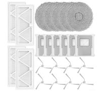 Ensemble de serpillère filtrante et sac à poussière avec brosses latérales pour DJI pour ROMO S A P, 2 filtres, 3 chiffons, 3 sacs, 4 brosses latérales, kit de nettoyage multi-matériaux pour