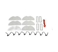 Ensemble de serpillères en microfibre pour Xiaomi S40 OV81 (B) | Tissu en microfibre doux, coussinets réutilisables et lavables, ramassage efficace de la poussière, 3 à 8 pièces par lot