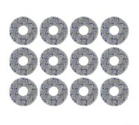 Ensemble de serpillères lavables pour ecovacs pour x5 pour omni for PRO | Chiffons de polissage doux, tapis de piégeage des poils d'animaux, feuilles de nettoyage rayées, lavable en machine