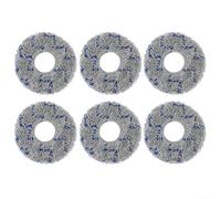 Ensemble de serpillères lavables pour ecovacs pour x5 pour omni for PRO | Chiffons de polissage doux, tapis de piégeage des poils d'animaux, feuilles de nettoyage rayées, lavable en machine