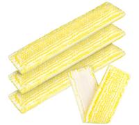 Ensemble de serpillières en microfibre Ancable pour nettoyeur de vitres Kärcher WV, 4 pièces de rechange en microfibre compatibles avec l'aspirateur de vitres Kärcher WV2 WV5 WV6 Plus Premium