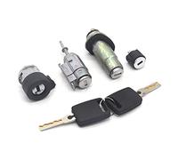 Ensemble DE Serrure Complet Interrupteur D'ALLUMAGE Porte Gauche Coffre Serrure Barillet Cylindre 4D0905855G 4B0905851B Serrure de Voiture antivol