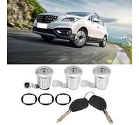 Ensemble de serrure de porte de voiture, 252522 Ensemble de barillet de serrure de porte de voiture avec clés pour Peugeot Partner Citroen Berlingo Xsara 252522, 9170.G3, 9170.CW(#1)