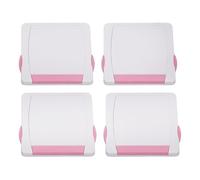 Ensemble de Serrures D'armoire de sécurité pour Enfants, Serrures de Fenêtres et de Portes, Serrures Flexibles de Protection des Tout-petits pour Armoires (PINK)