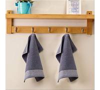 Ensemble de Serviettes, 2 Serviettes en Coton, Serviettes Ménagères Serviettes à Main Écouvillons Pour Bébé Serviette Douce Absorbant Serviette Carrée Rose Violet, GYDHJSSJ, Grégory