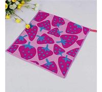 Ensemble de Serviettes, 5 Coton Face Serviette, 35 * 40Cm Fraise Épaisse Absorbant Fruit Motif Suspendu Main Serviette Fraise Rouge, GYDHJSSJ, Rouge Strawberry