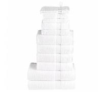 vidaXL Ensemble de serviettes de qualité supérieure SOLUND 12pcs blanc