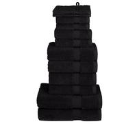 Ensemble de Serviettes de Qualité Supérieure Essuie-mains Toilette 12 pcs vidaXL