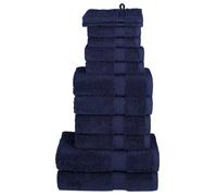 Ensemble de Serviettes de Qualité Supérieure Essuie-mains Toilette 12 pcs vidaXL