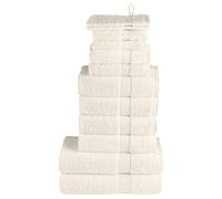 Ensemble de Serviettes de Qualité Supérieure Essuie-mains Toilette 12 pcs vidaXL