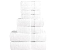 Ensemble de Serviettes de Qualité Supérieure Essuie-mains Toilette 8 pcs vidaXL