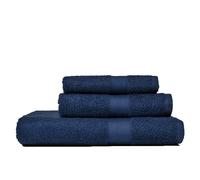 ENSEMBLE DE SERVIETTES ÉPONGE BLEUE MEUBLE DE SALLE DE BAIN INVITÉ + VISAGE + SERVIETTE TEDDY