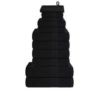 Ensemble de serviettes FROGN 12 pcs crème 360g/m² serviette vidaXL