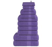 Ensemble de serviettes FROGN 12 pcs crème 360g/m² serviette vidaXL