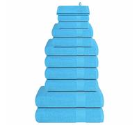 Ensemble de serviettes FROGN 12 pcs crème 360g/m² serviette vidaXL