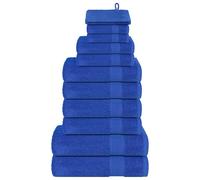 Ensemble de serviettes FROGN 12 pcs crème 360g/m² serviette vidaXL