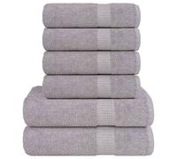 Ensemble de serviettes FROGN 6 pcs blanc 360g/m² serviette vidaXL