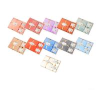 Ensemble de serviettes texturées douces dans une boîte cadeau soignée avec une grande serviette et deux petites serviettes pour une application quotidienne pratique (rose)