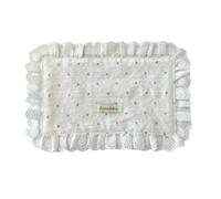 Ensemble de sets de table et serviettes en dentelle avec motif de cœur, décoration de table à manger, tissu durable, lavable, cadeau romantique, élégant pour dîner, fête