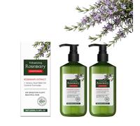 Ensemble De Shampooing Et Revitalisant Fortifiant Au Romarin, Shampooing Épaississant Volumisant Pour Les Cheveux Clairsemés, Nourrissant Botanique Pour Les Cheveux Secs Abîmés (Conditionneurs 2P)