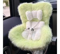 Ensemble de siège de voiture en peluche mignonne de 17 cm, clip pour grille d'aération, support de bureau et pendentif d'aromathérapie, décoration en fourrure douce pour les fans de poupées aveugles