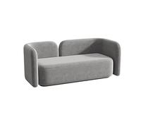 Ensemble de sièges de réception - Canapé et chaise rembourrés pour salles d'attente, salons de manucure et salons de beauté - Sièges modernes pour 2 à 4 personnes avec table basse