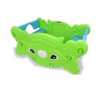 Ensemble de sièges pour Enfant Sit and Swing 2 en 1 - Convient pour l'intérieur et l'extérieur - Montage Facile - Bords arrondis - Table ou Bascule réversible - Peu encombrant - Démontable