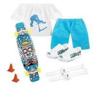 Ensemble de Skateboard à Doigts | Mini Planche à roulettes Finger Scooter