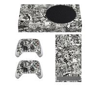 Ensemble De Skins Pour Console Xbox Series S Noir + Blanc
