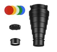 Ensemble de snoot en métal modificateur de lumière clignotante avancé accessoire pour studio et photographie extérieure éclairage intérieur studio