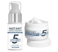Ensemble De Soins Anti-Rides 5 Secondes Au Rétinol,Wrinkle Power,Creme Anti Rides Femme,Creme Liftante Anti Ridés Instantané,Créme Lifting Immediat Visage,Combleur De Ridés Immediat