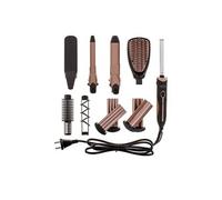 Ensemble de soins capillaires et de mise en plis 5 en 1, Lisser, Fer à Friser,, CR2024, 50,