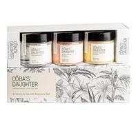 Ensemble de soins corporels 3 pièces | Coffret cadeau pour le corps | Exfoliant au curcuma, au miel, aux amandes et à l'orange | Gel d'aloe vera apaisant | Ensemble exfoliant et hydratant naturel |