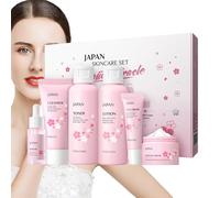 Ensemble de soins de la peau | Kit de soins hydratants pour la peau - Cadeaux d'accessoires de du visage à texture rafraîchissante pour la Saint-Valentin, les anniversaires et Noël