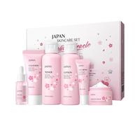 Ensemble de soins de la peau pour femmes - Kit cadeau hydratant Care 6 pièces,Cadeaux d'accessoires de soins du visage à texture rafraîchissante pour la Saint-Valentin, les anniversaires et Noël