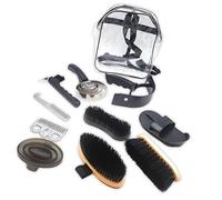 Ensemble de soins quotidiens pour chevaux pour le personnel d ' écurie, brosses de toilettage multi-outils, de rafraîchissement du pelage, tâches d ' élimination des débris, service régulier de de