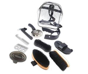 Ensemble de soins quotidiens pour chevaux pour le personnel d ' écurie, brosses de toilettage multi-outils, de rafraîchissement du pelage, tâches d ' élimination des débris, service régulier de de