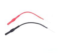 Ensemble de sondes industrielles à aiguille de 4 mm, facile à pousser dans la connexion, outil de sondage arrière flexible adapté pour les tests de circuit, connexion facile à pousser