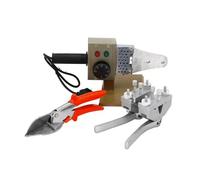 Ensemble de soudeur à fusion de tuyaux - Machine de soudage à chaud avec pince et ciseaux pour soudage PPR, idéal pour la fusion et le collage de joints en plastique de courroie en polyuréthane et de