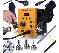Ensemble de soudeurs HotAir 858D Ultra - 700 W | 100-480°C | pour plastique
