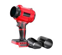 Ensemble de souffleur à piles 21 V 40 000 tr/min, moteur sans balais, 2 buses, outil portable pour une utilisation fonctionnelle, outil de nettoyage professionnel