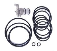 Ensemble de soupape de déclenchement de rechange, valve à outil pneumatique et courroie pour Porter Cable Clou D51256 D51430 D51238 D51431 D51321 avec 3 courroies