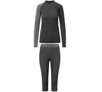 Ensemble de sous maillot et legging 3/4 femme Viking Mounti Gris M