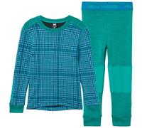 Ensemble de sous-vÃªtements en laine mÃ©rinos bÃ©bÃ© Helly Hansen Graphic Lifa Vert 1 an